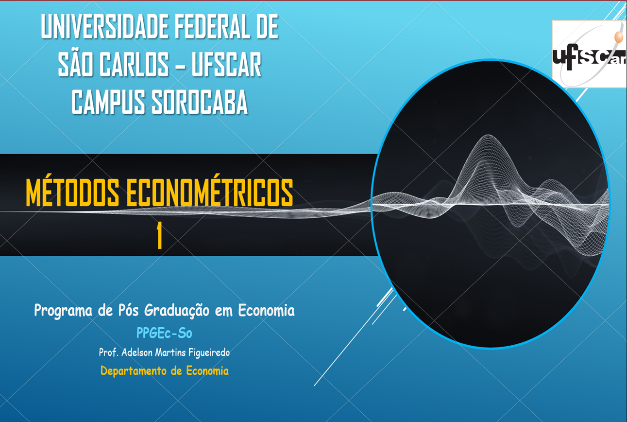 Métodos Econométricos 1 - Turma A