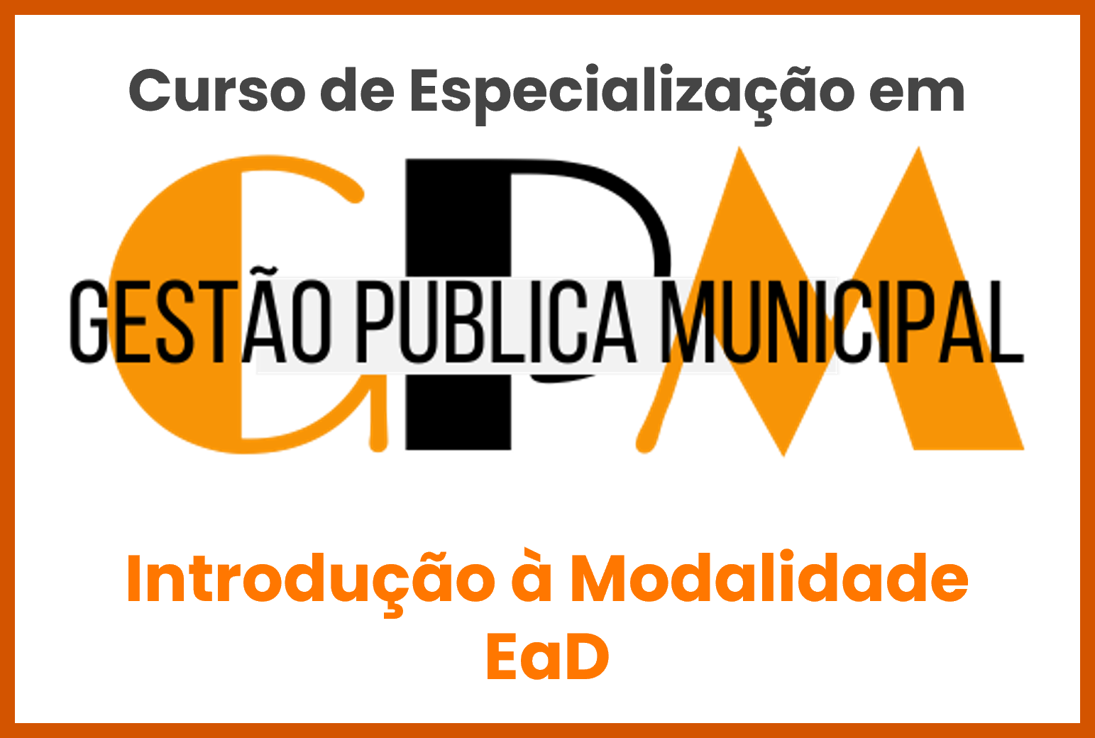 01 - Introdução à Modalidade EaD